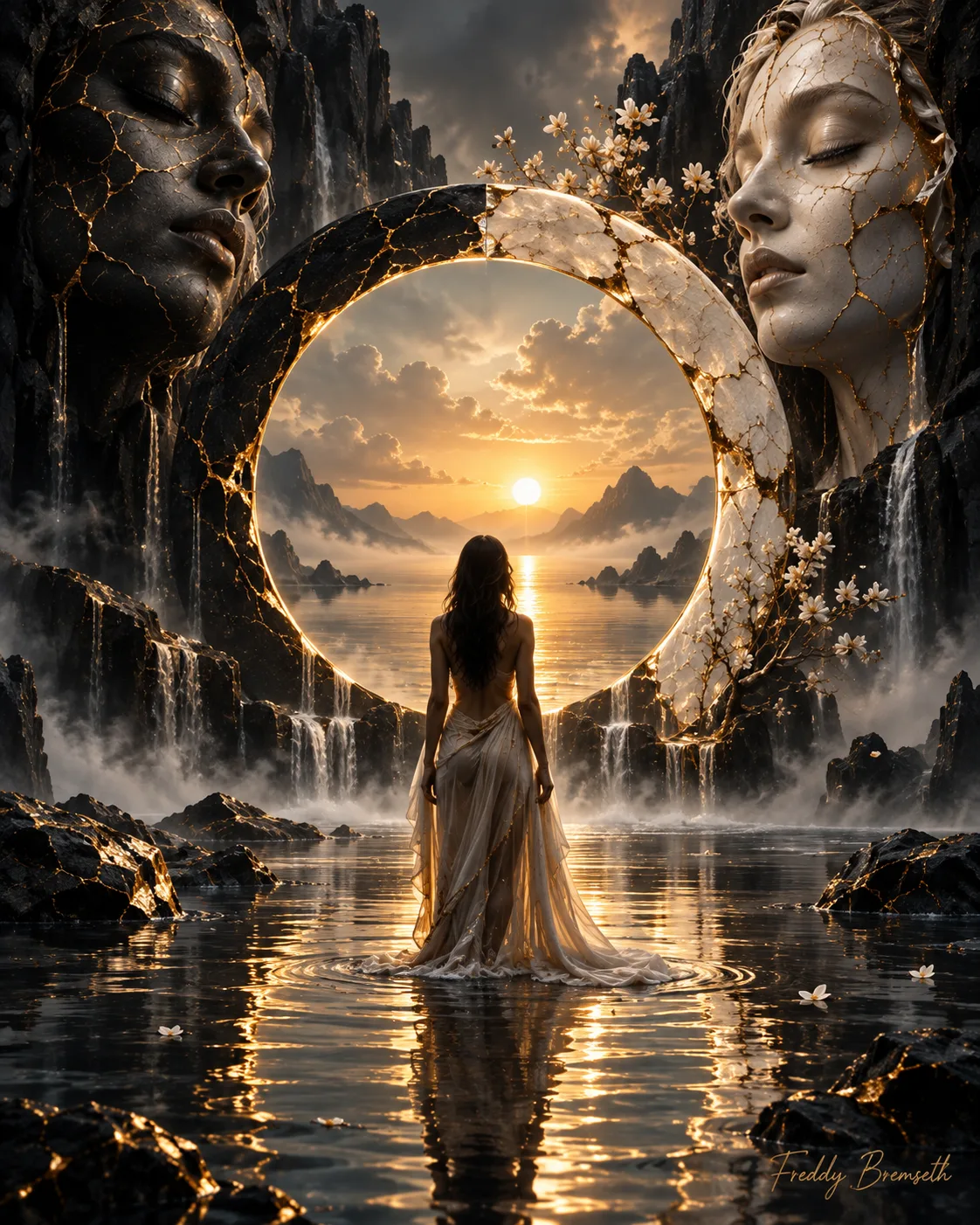 The portal at Sunrise