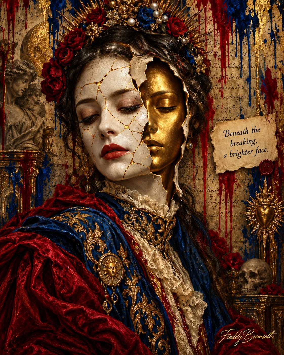 Under a golden glorie