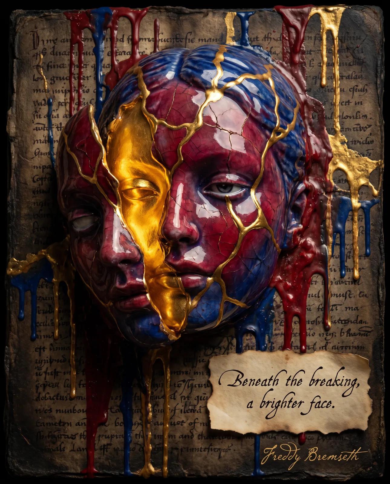 We all wear a mask